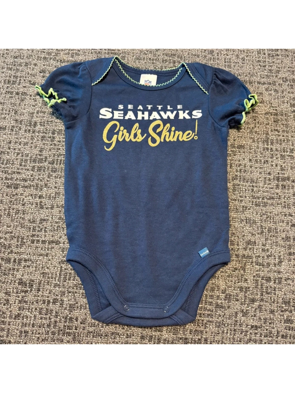 3-6 Month Seattle Seahawks Bodysuit